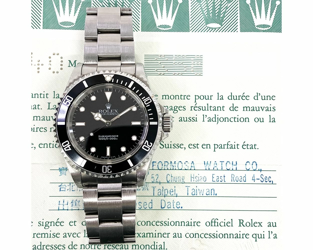 Submariner 14060 Rolex Submariner Date 1997 Rolex Submariner Non
