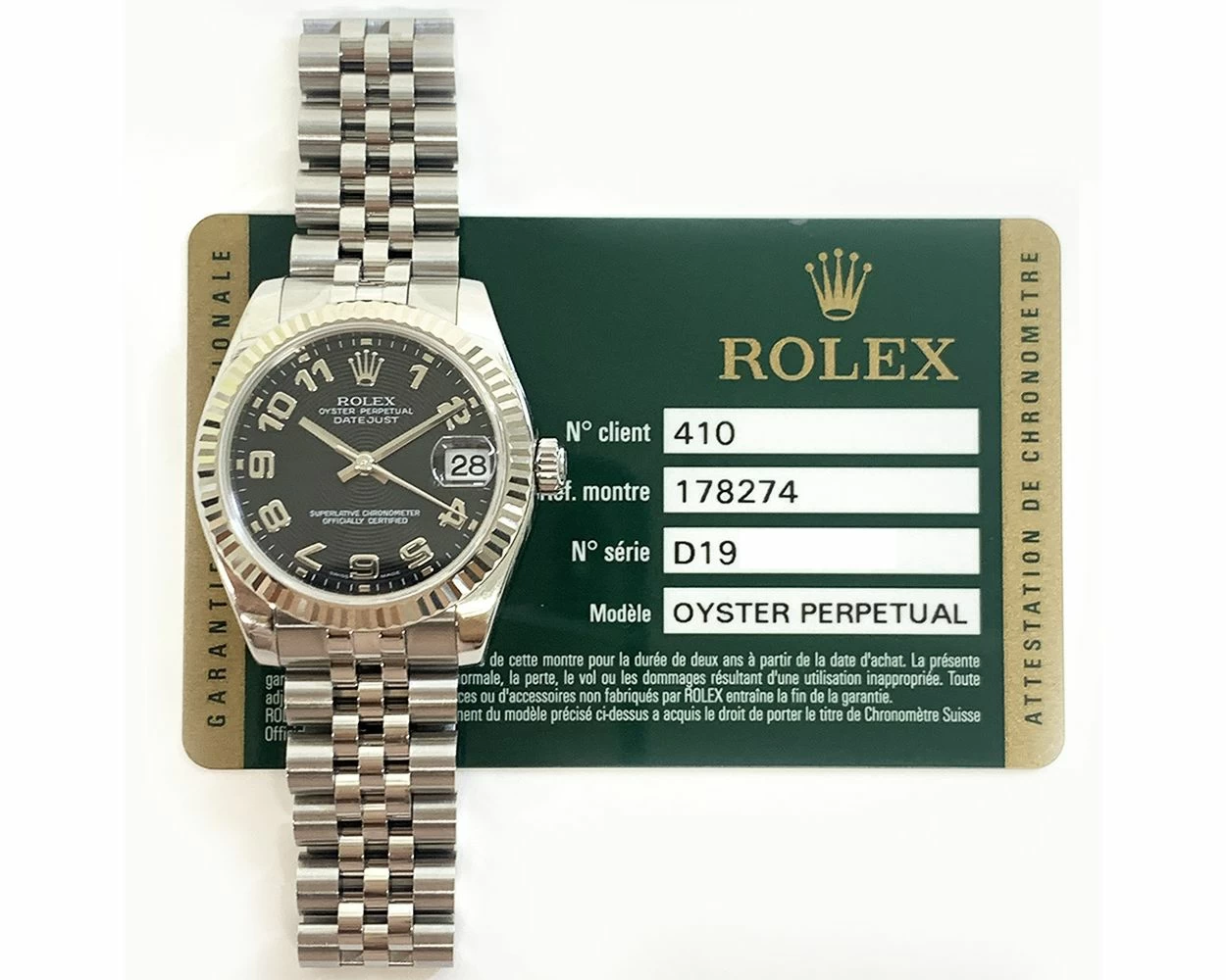 2007 rolex datejust outlet