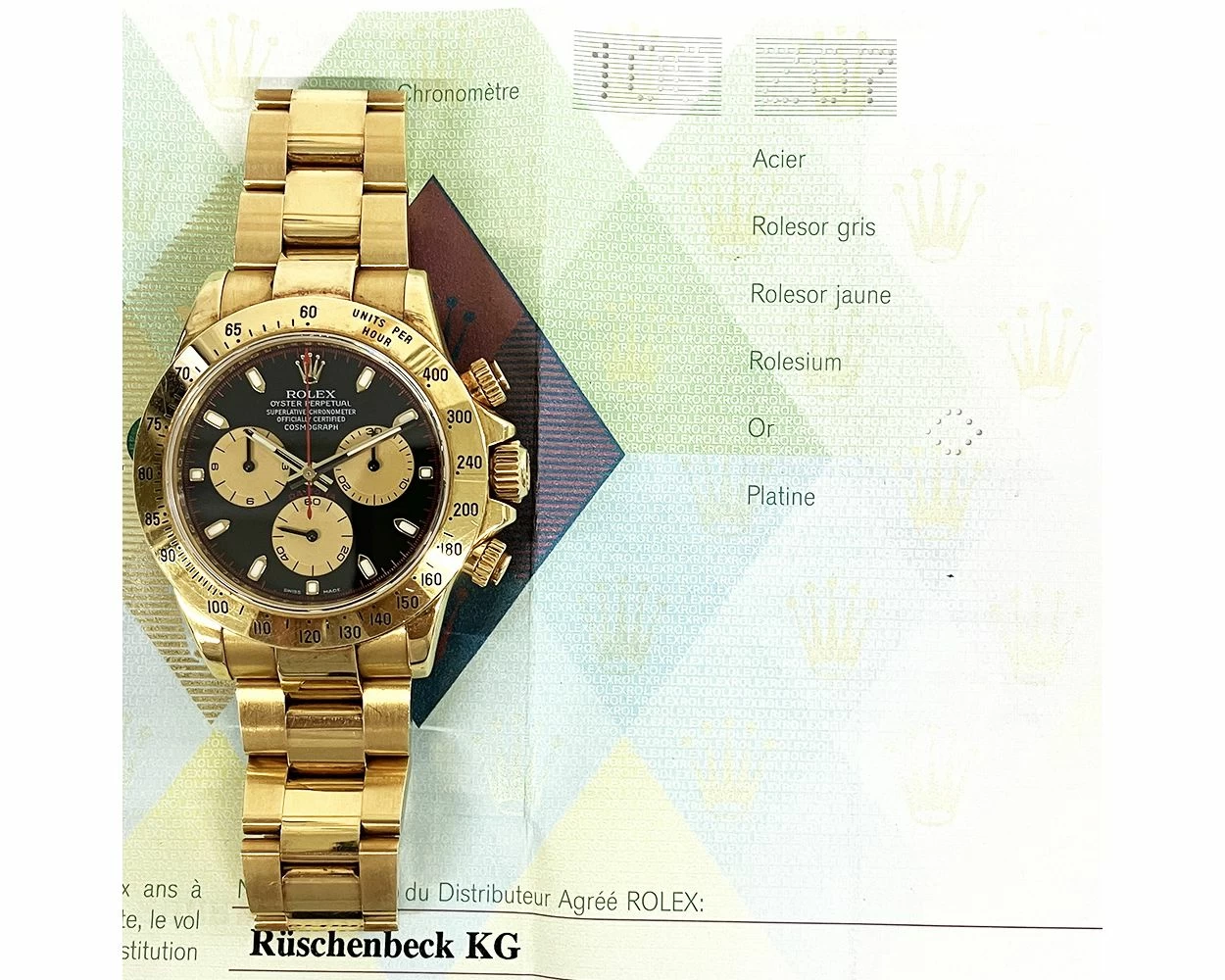 Buy Genuine Used Rolex Cosmograph Daytona 116528 Watch