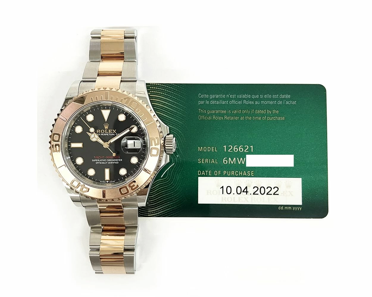 Rolex yacht master green dial on sale