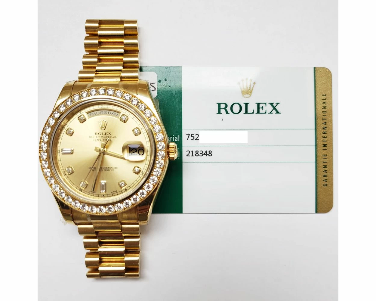 Rolex day date ll top