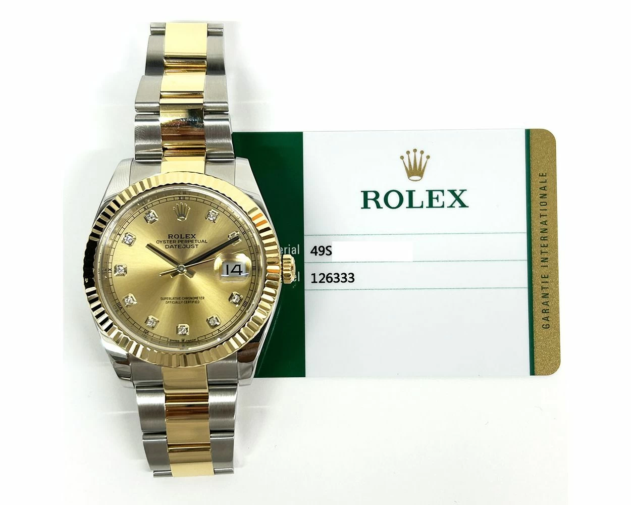 Rolex 2019 gold top