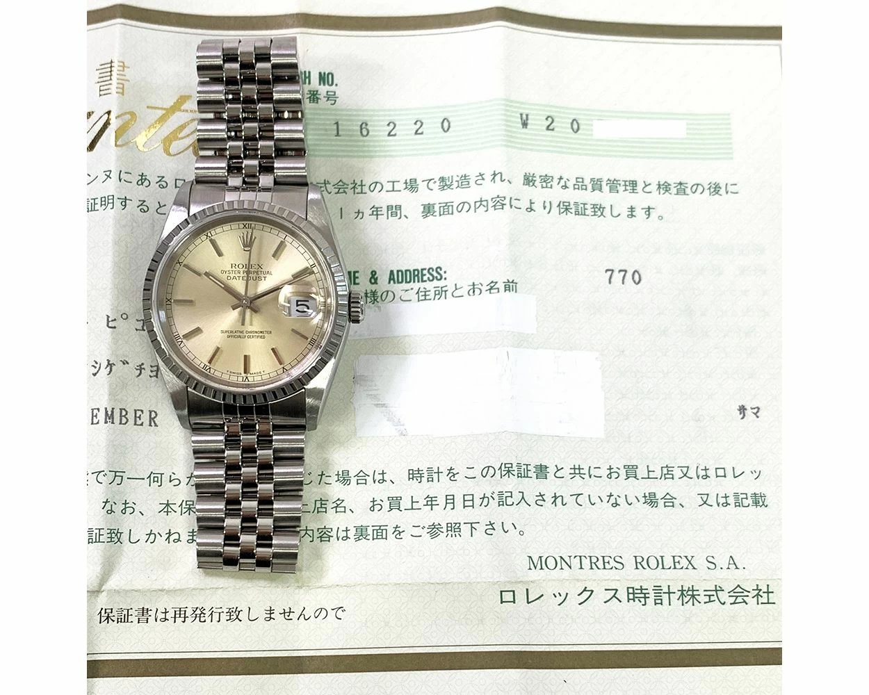 Rolex sa stock price discount