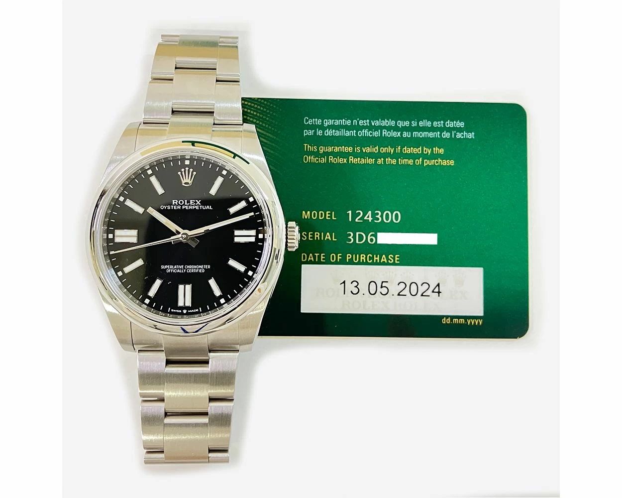 Sell a rolex without papers on sale
