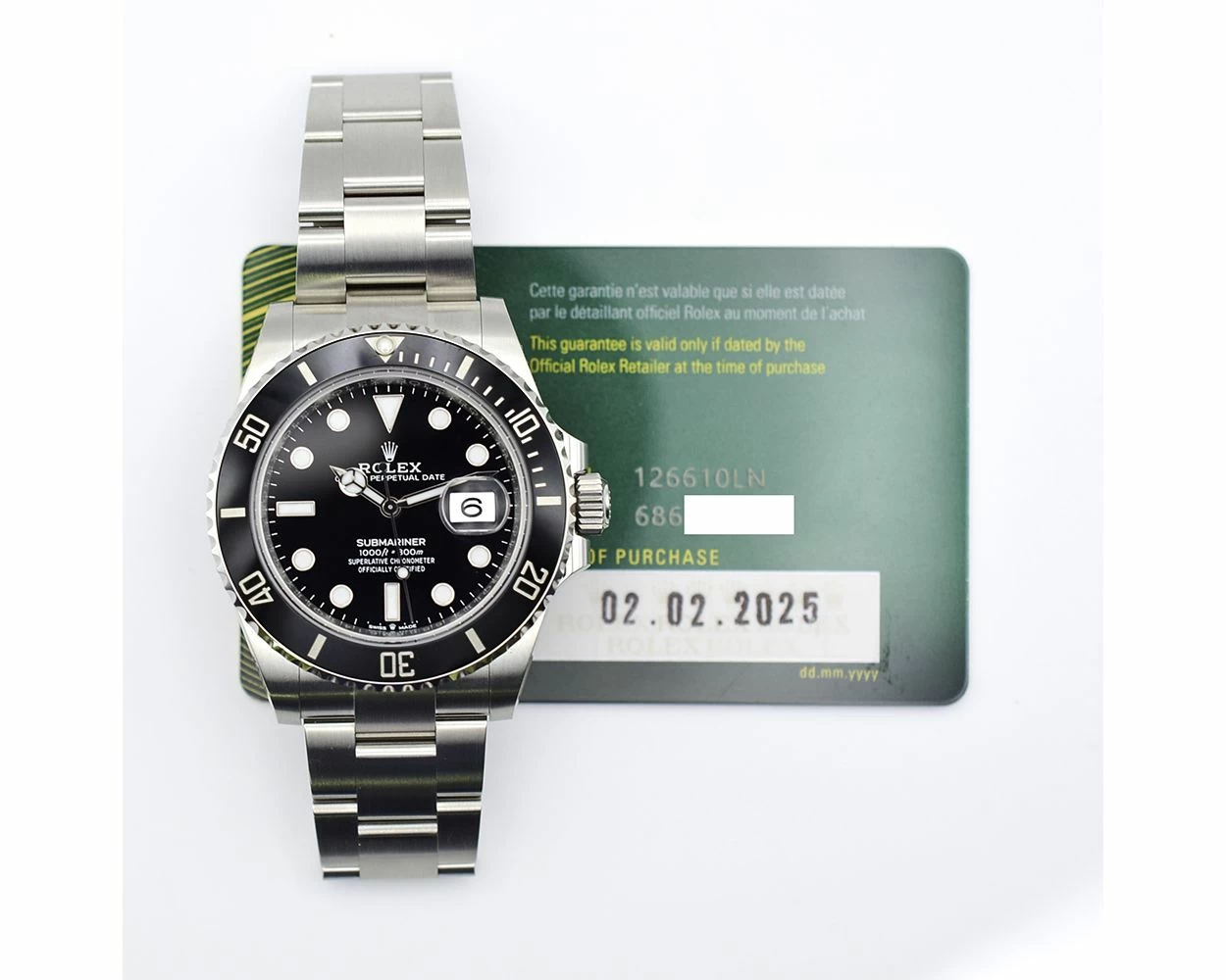 Submariner Date Refurbished Rolex Mens Watches Buy Genuine Used