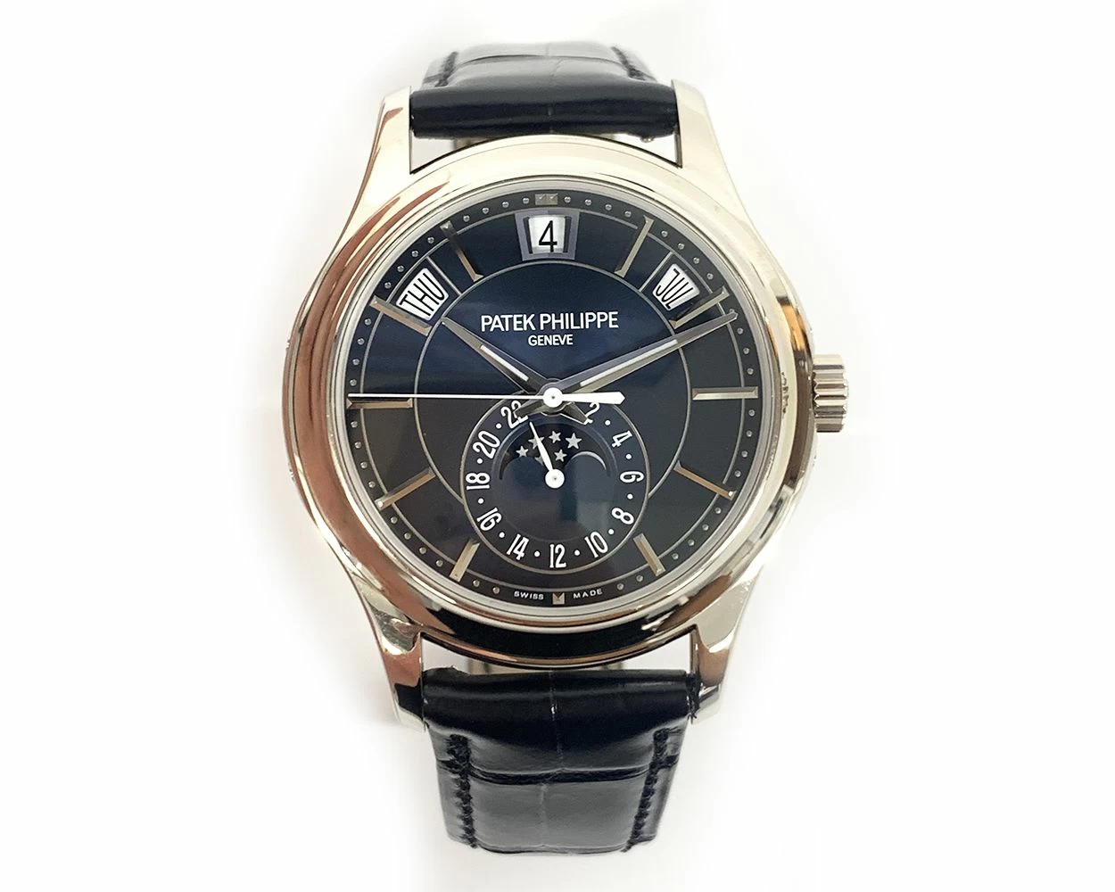 Patek Philippe 5205G 013 Complications 40.2mm White Gold Blue Dial Box Only