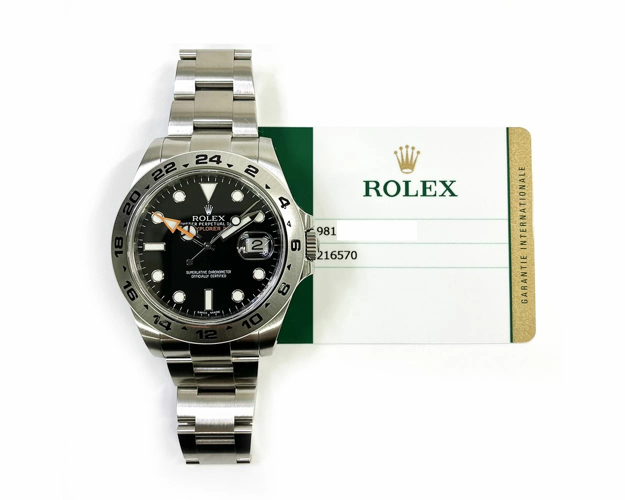 Rolex 216570 Explorer Movement Rolex Explorer II 216570 – HODINKEE