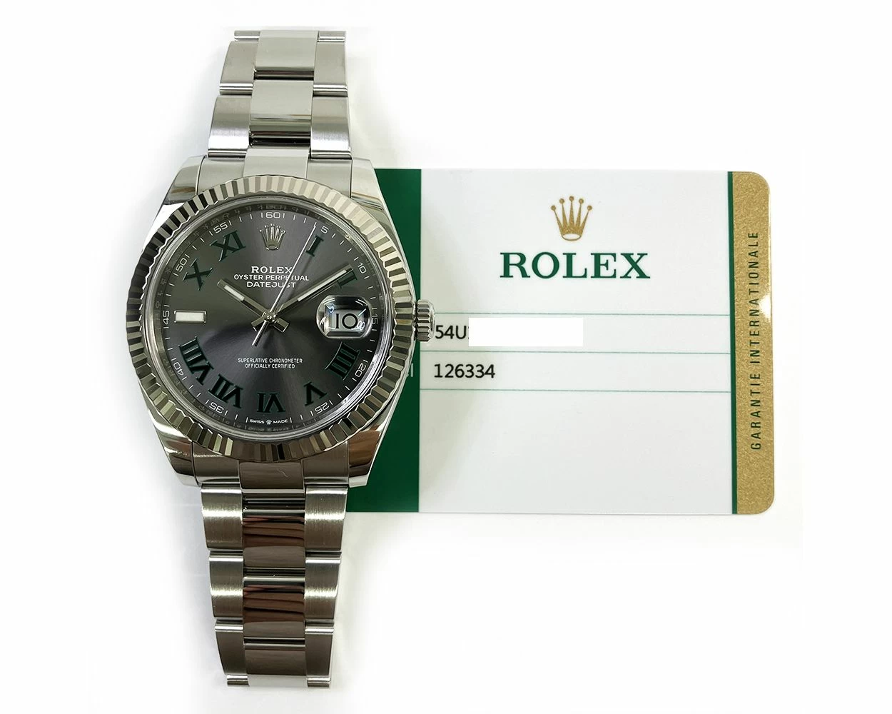 Slate Datejust Buy Genuine Used Rolex Datejust 41 126334 Watch