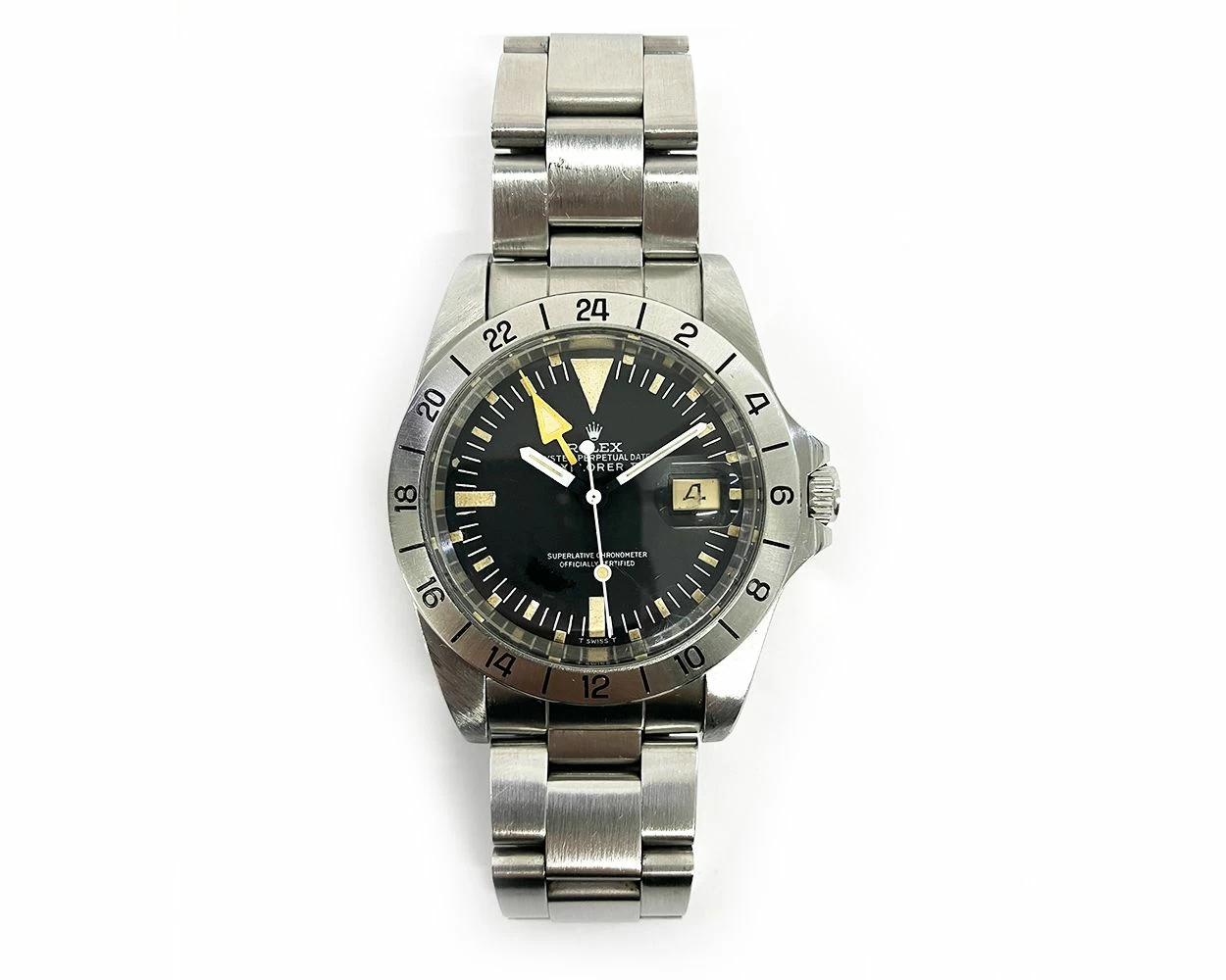 Buy Genuine Used Rolex Explorer II 1655 Watch Black Dial SKU 10847