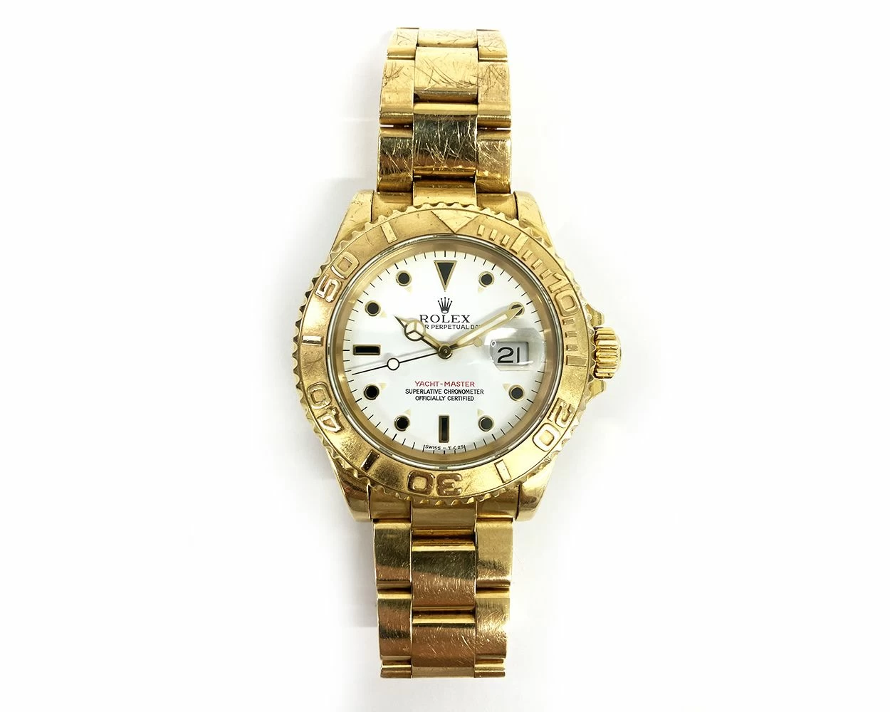 Rolex yacht master all gold on sale
