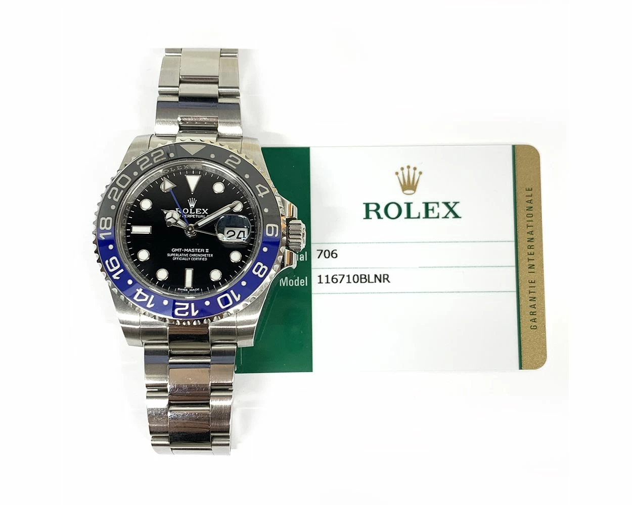 Used rolex batman outlet