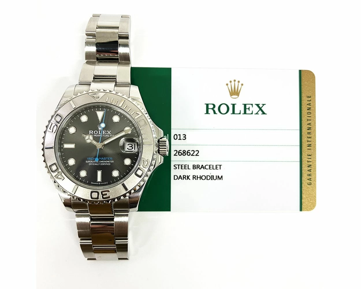 Rolex yachtmaster 268622 store