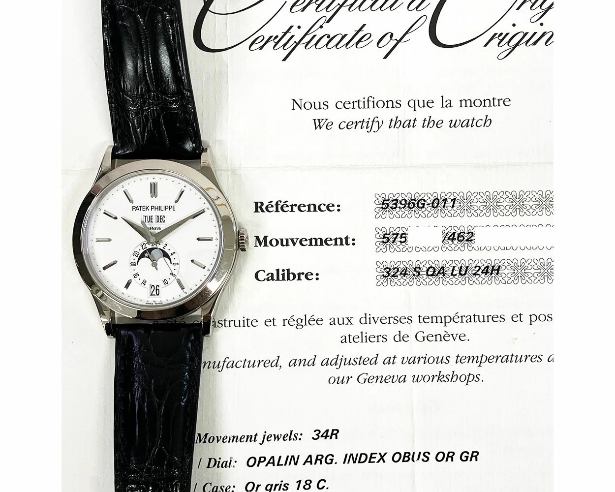 Patek philippe 5396g best sale