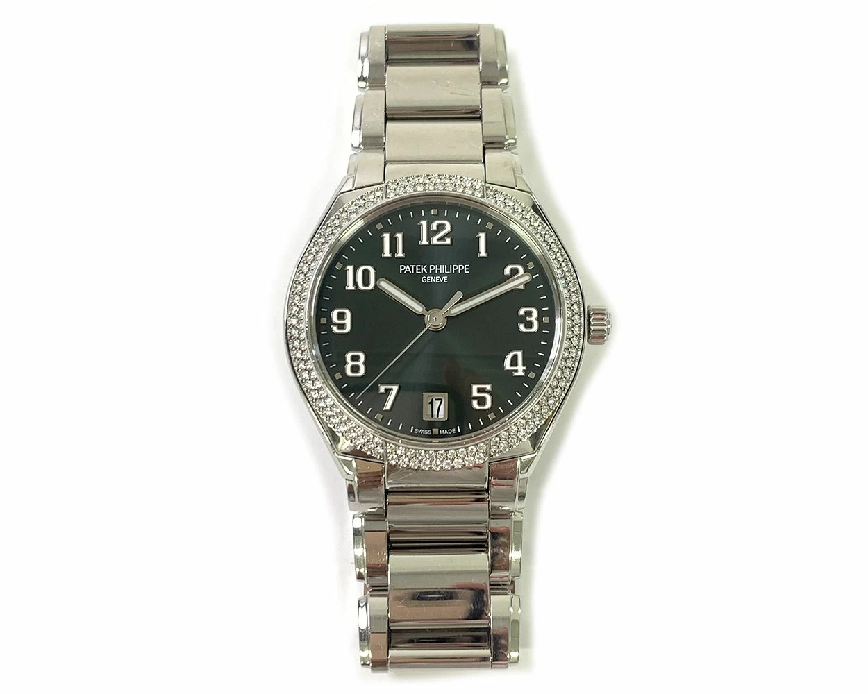 2021 Patek Philippe Twenty 4 36mm Stainless Steel Green Dial 7300 1200A 011 Box Papers
