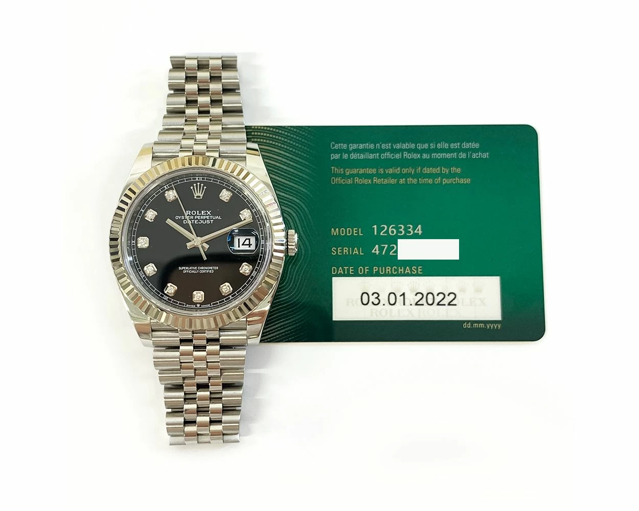 Used rolex datejust 41mm jubilee bracelet 2025