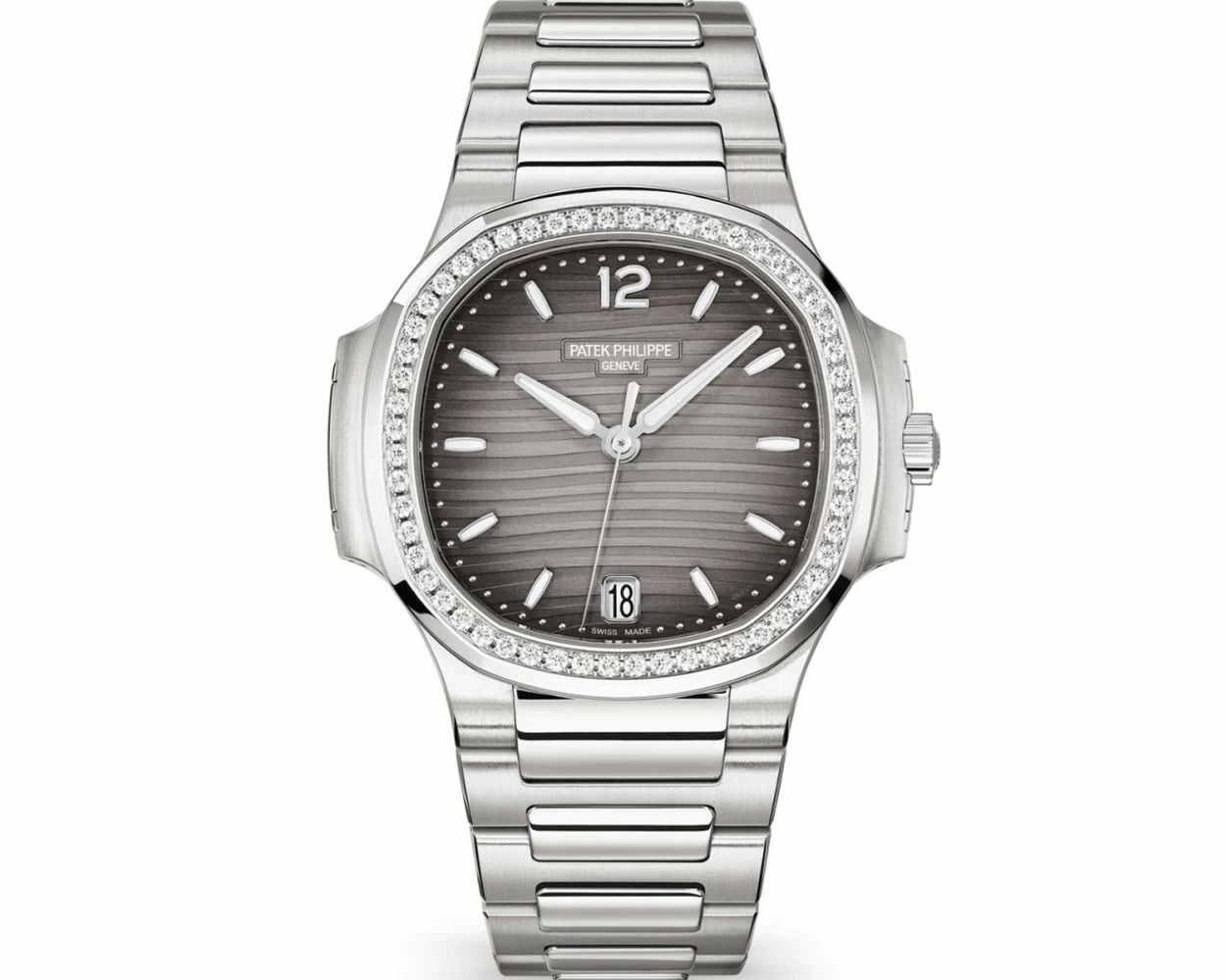 Patek philippe nautilus grey dial online
