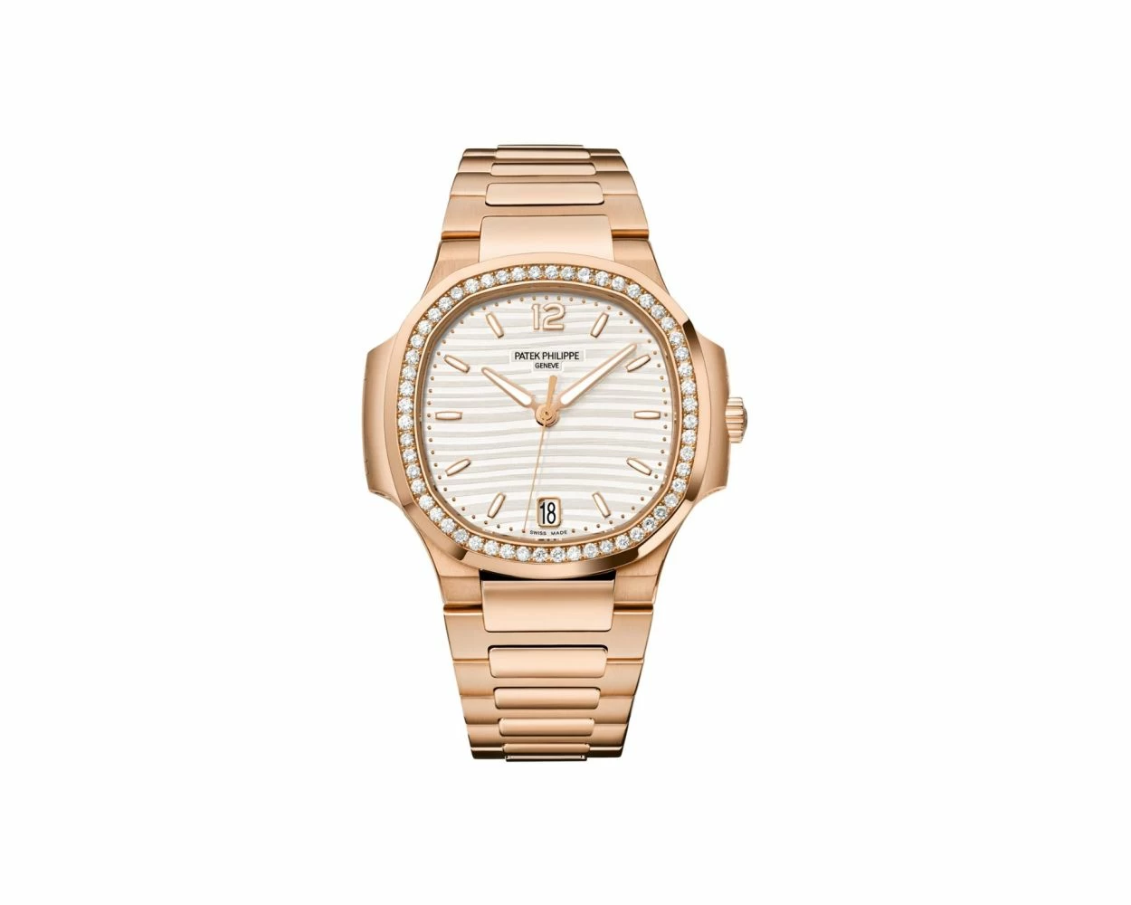 Patek philippe nautilus white gold diamond shop