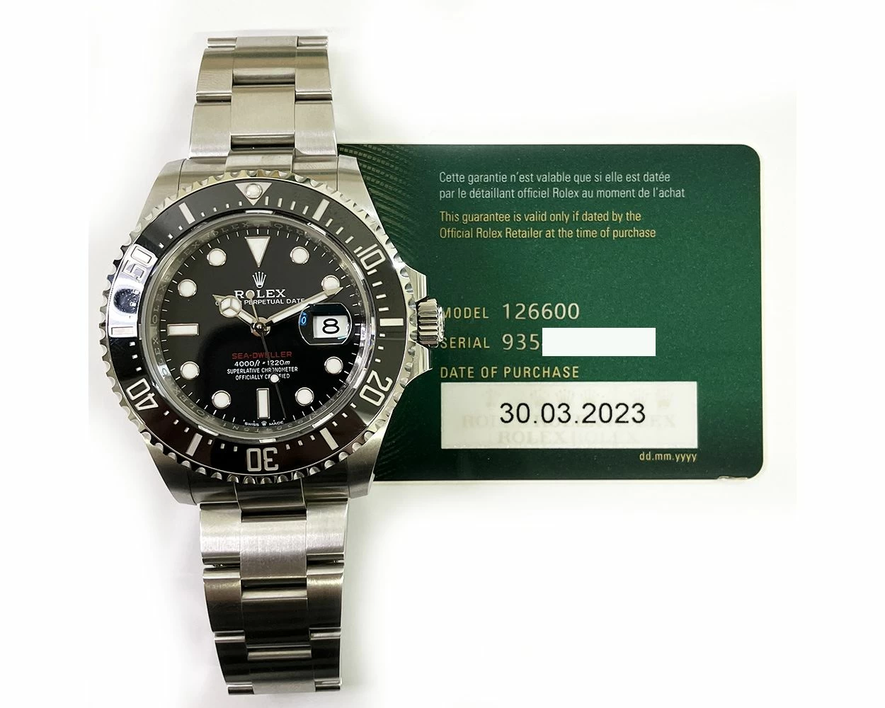Rolex 126600 for sale shop
