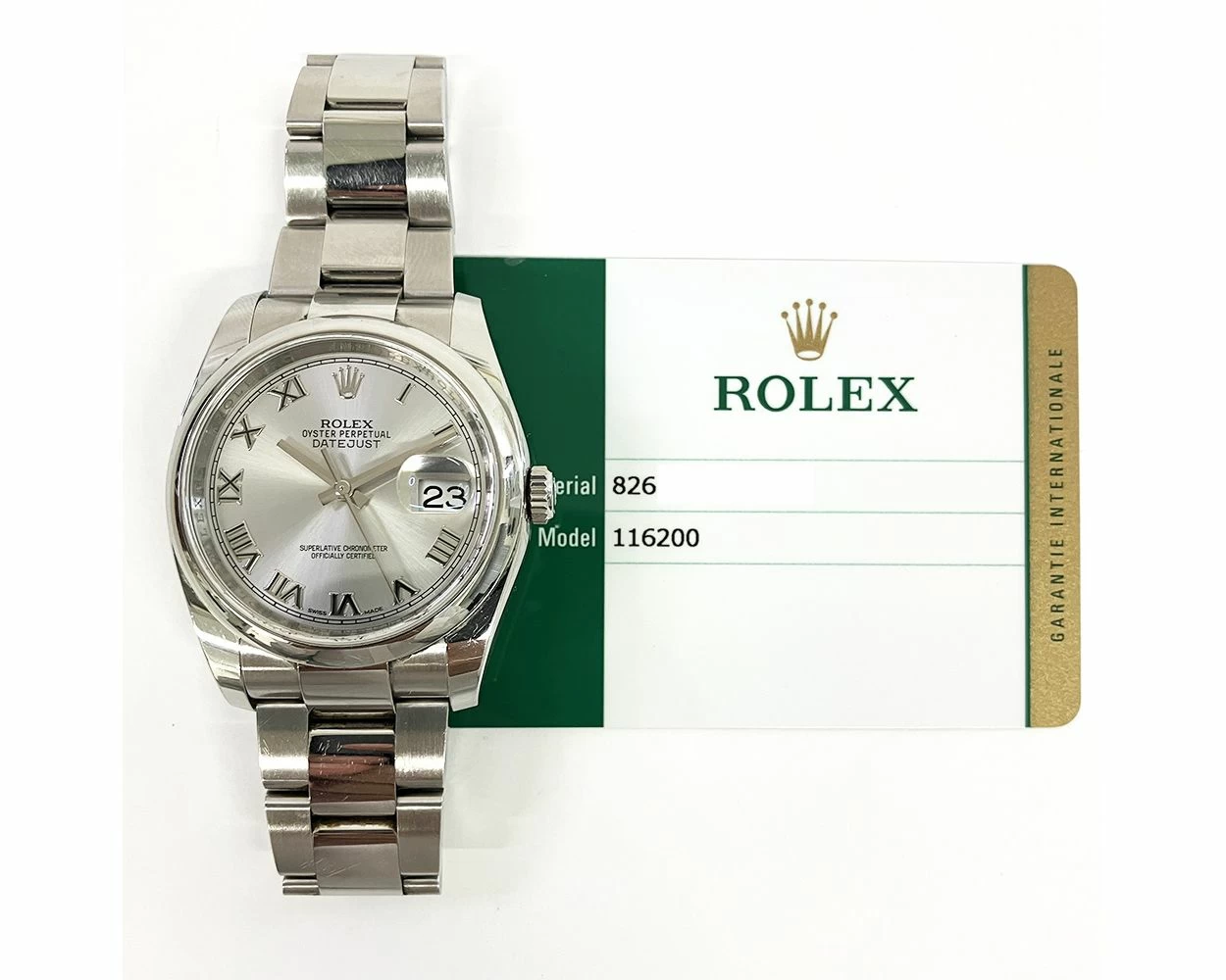 Rolex oyster perpetual datejust 2015 hotsell