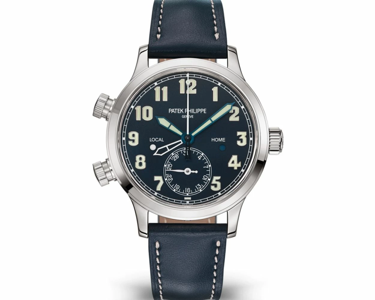 Patek philippe calatrava pilot travel time for sale store
