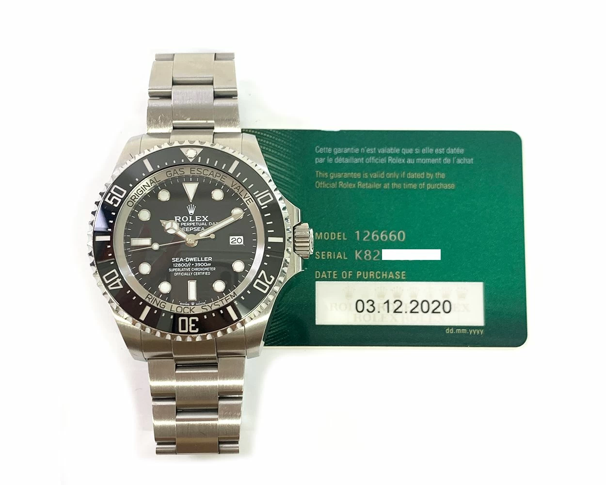 Rolex sea dweller deepsea 126660 new arrivals