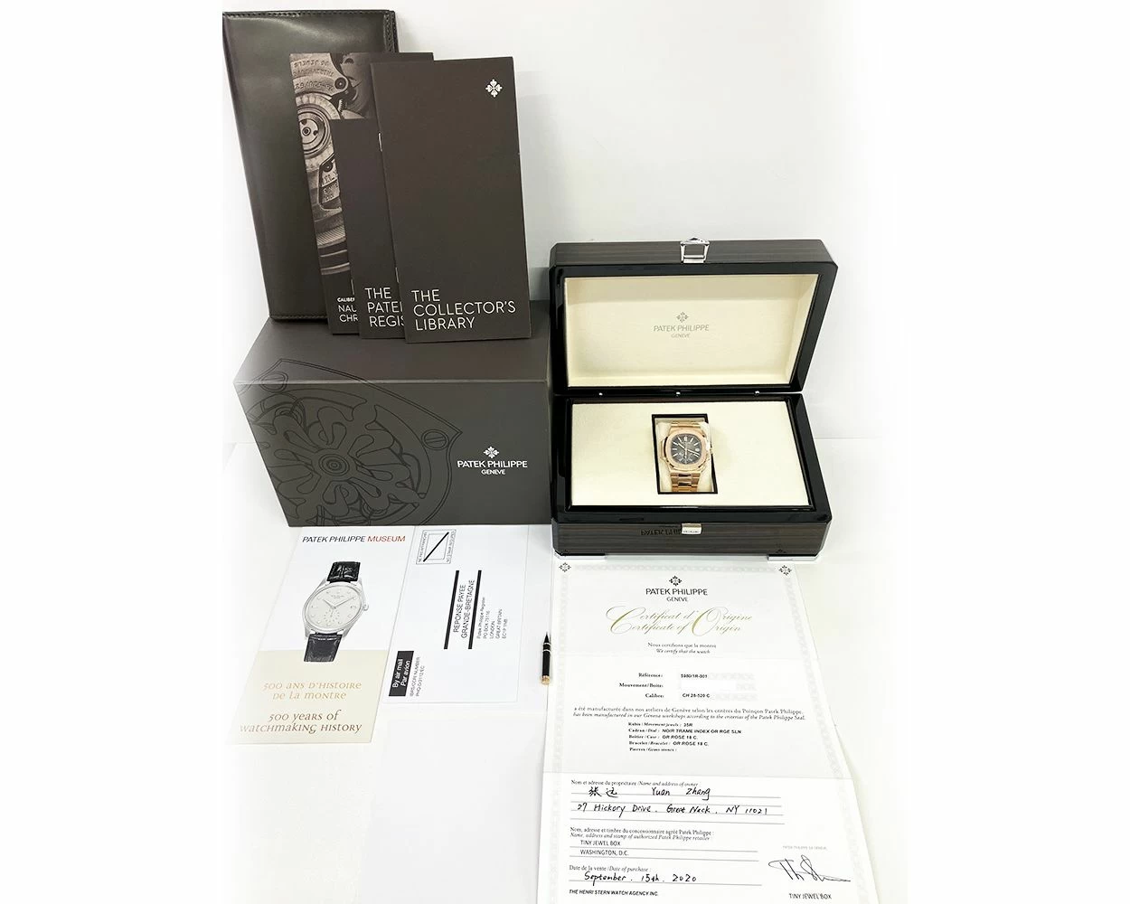 Buy Genuine Patek Philippe Nautilus Chronograph 5980/1R-001