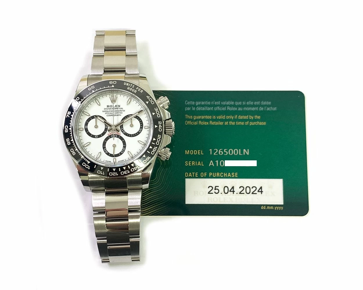 White gold daytona for sale cheap