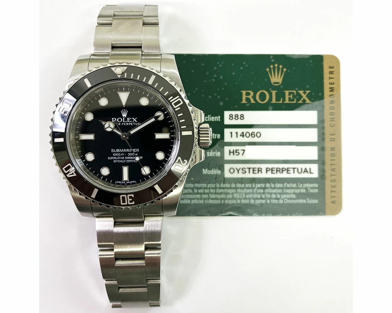 Rolex submariner 114060 for sale 2025