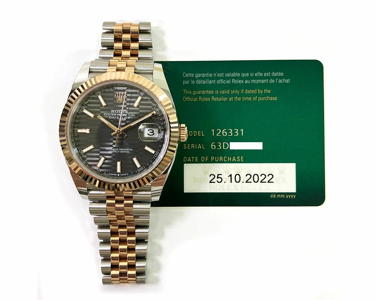 Rolex datejust 41 second hand outlet