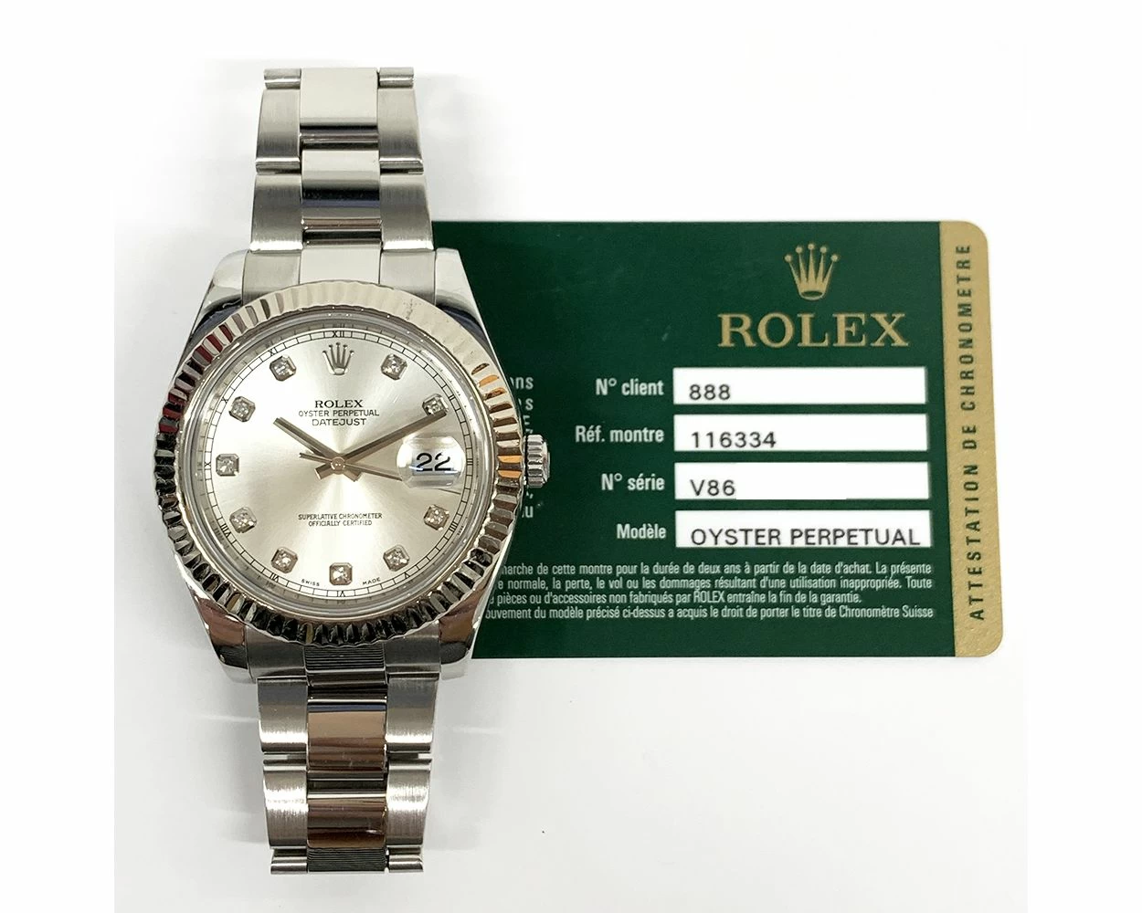 Used rolex datejust ii deals