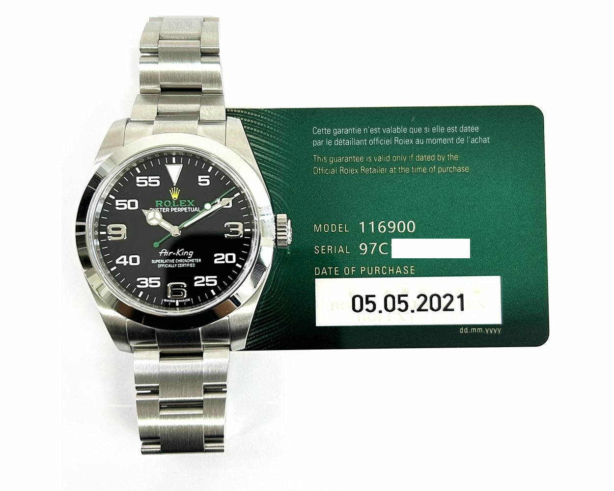 Rolex air king 116900 for sale new arrivals