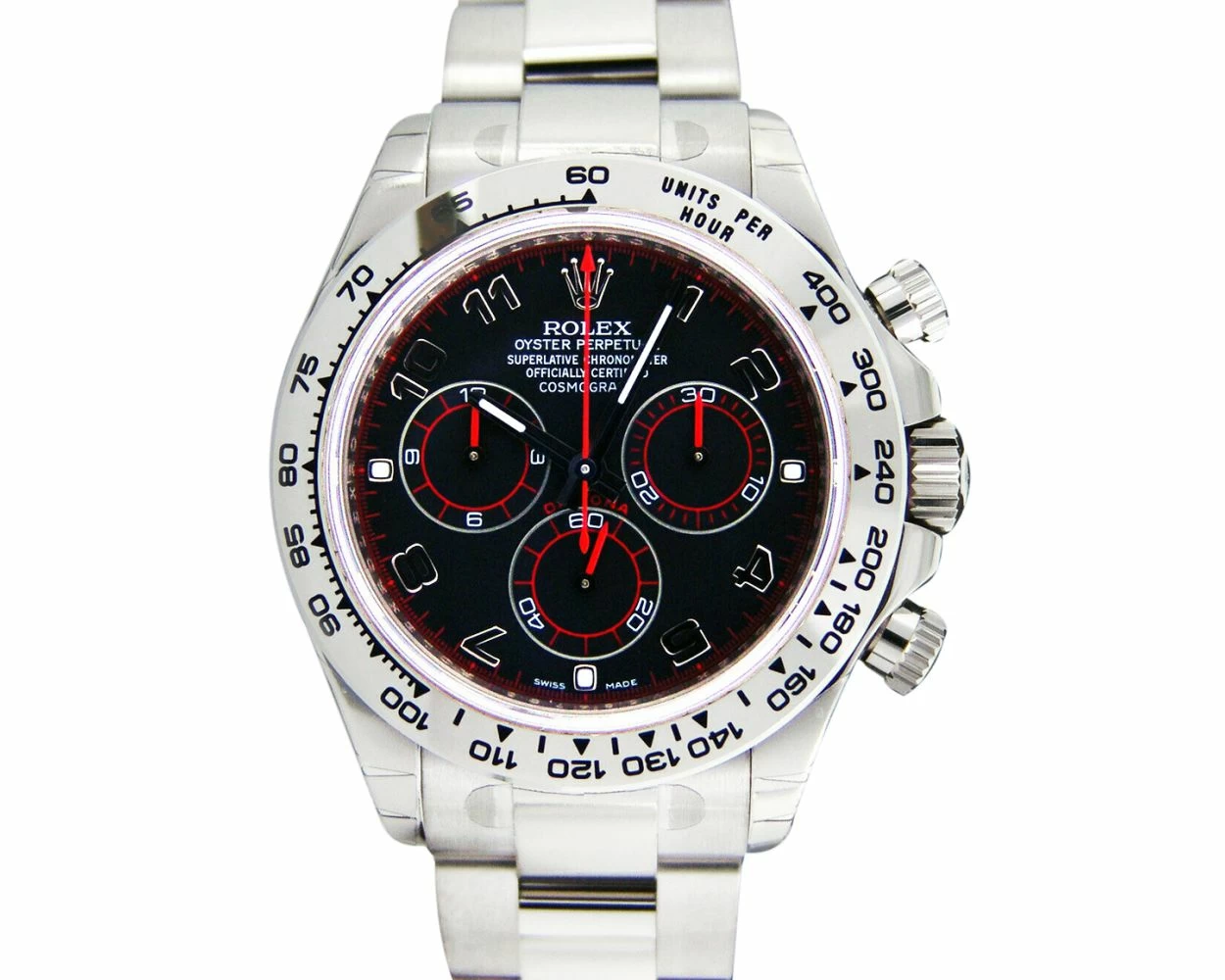 Black and red rolex daytona hotsell