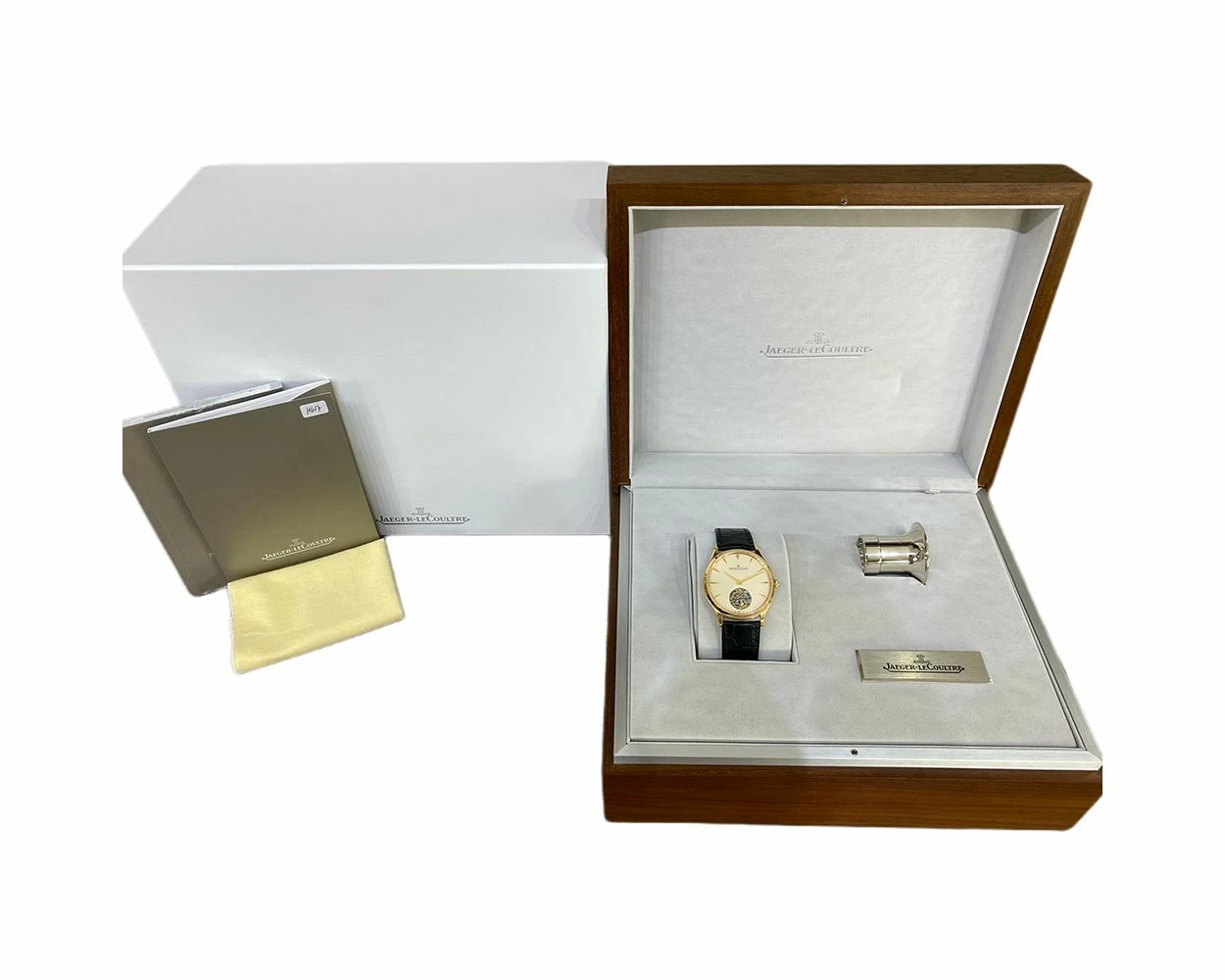 Buy Genuine Jaeger LeCoultre Master Ultra Thin Tourbillon Q1322410 SKU 10220