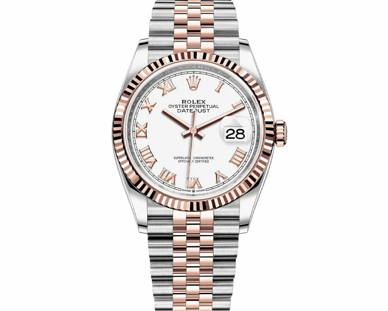 Buy Genuine Used Rolex Datejust 36 126231 Watch White Dial SKU