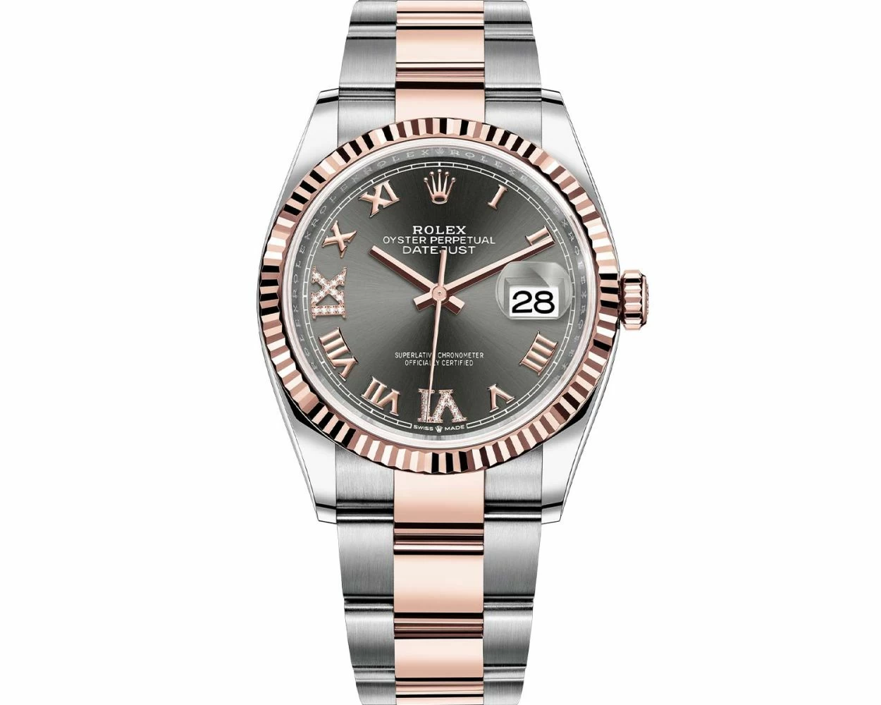 Buy Genuine Used Rolex Datejust 36 126231 Watch Slate Dial SKU 7545