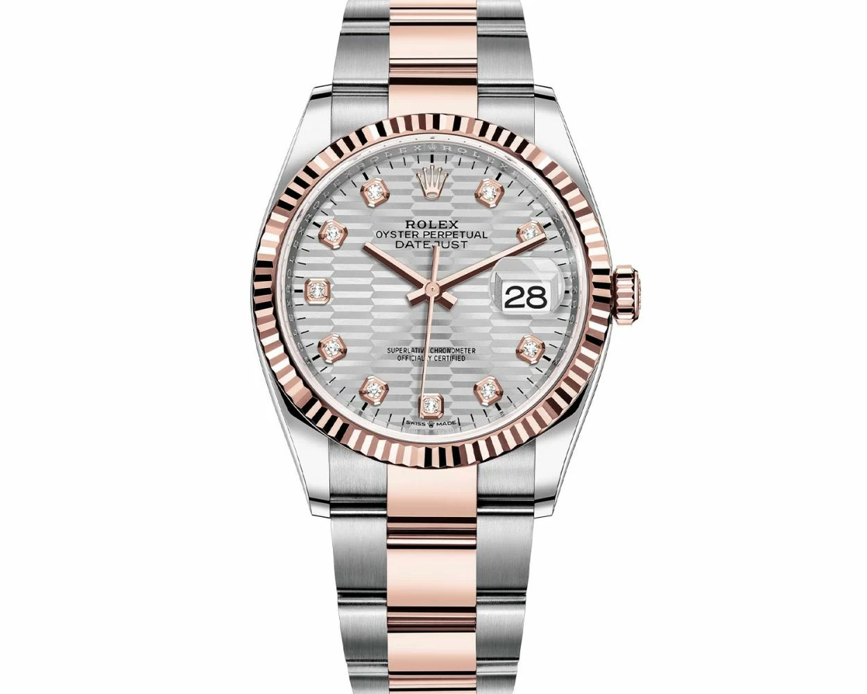 人気デザイナー Buy Genuine Used Rolex Datejust 36 126231 Watch - Silver フェイスパウダー