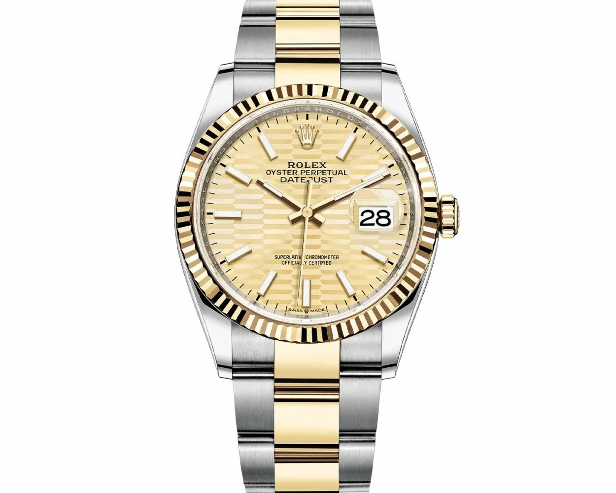 Rolex datejust 36 yellow gold discount