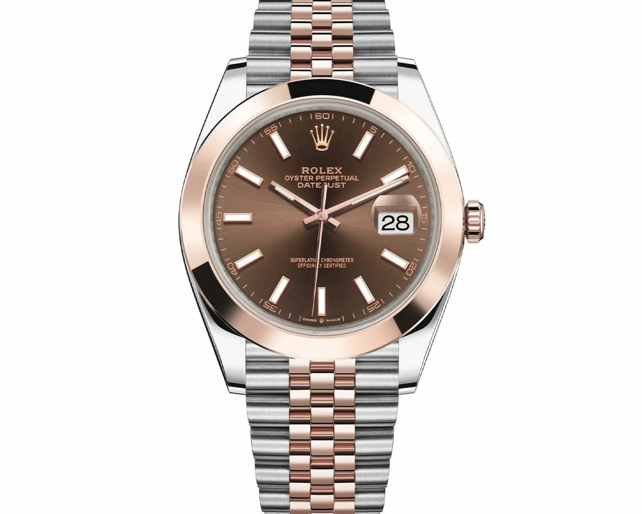 Rolex datejust chocolate dial on sale