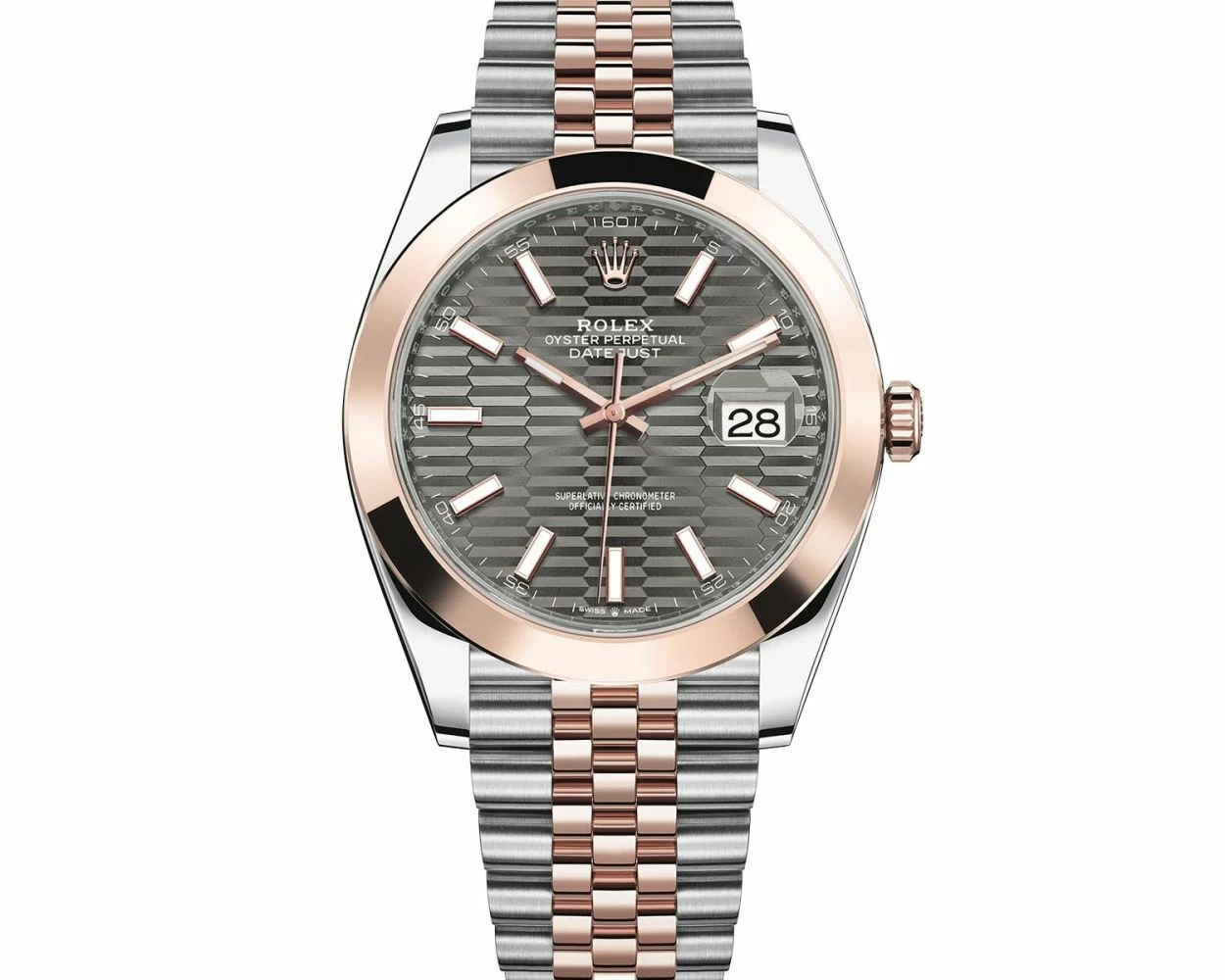 Buy Genuine Used Rolex Datejust 41 126301 Watch Slate Dial SKU 7621