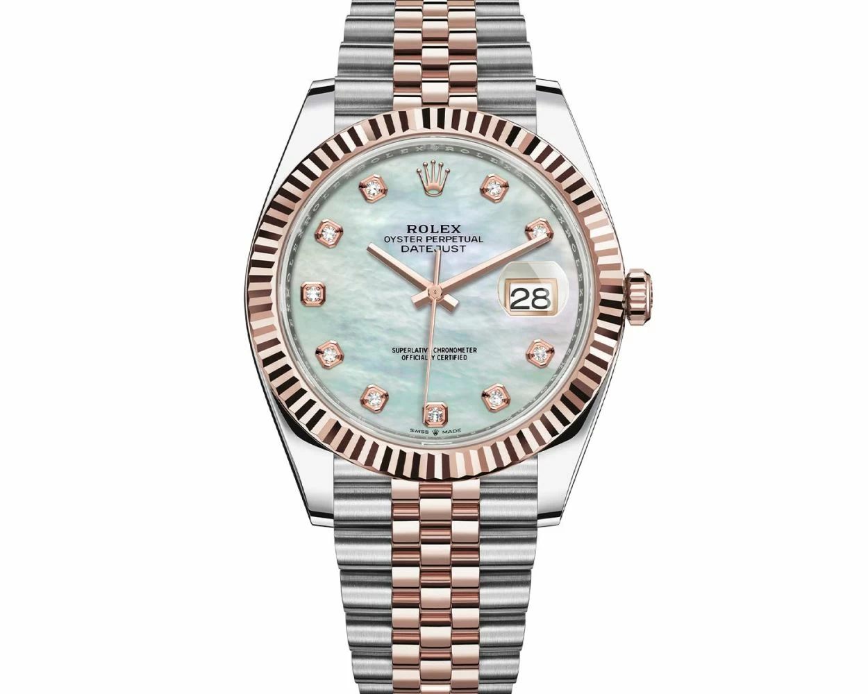 Rolex datejust 41 mother of pearl cheap