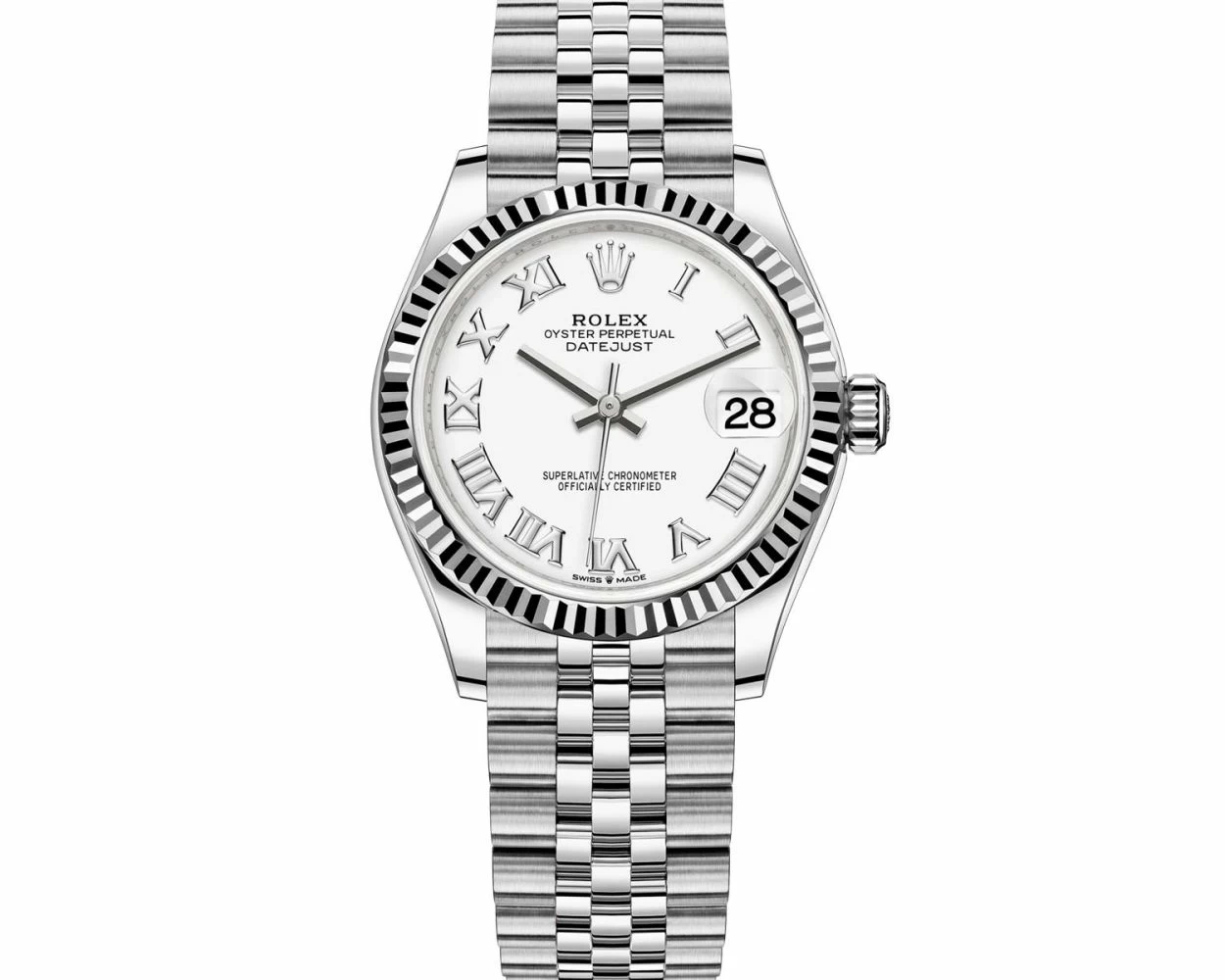 Rolex Datejust 31 - 278271 VI Grey Steel Jubilee-RG – voilà.id