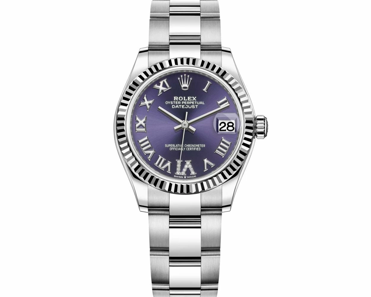 Buy Genuine Used Rolex Datejust 31 278274 Watch Aubergine Dial SKU 7130