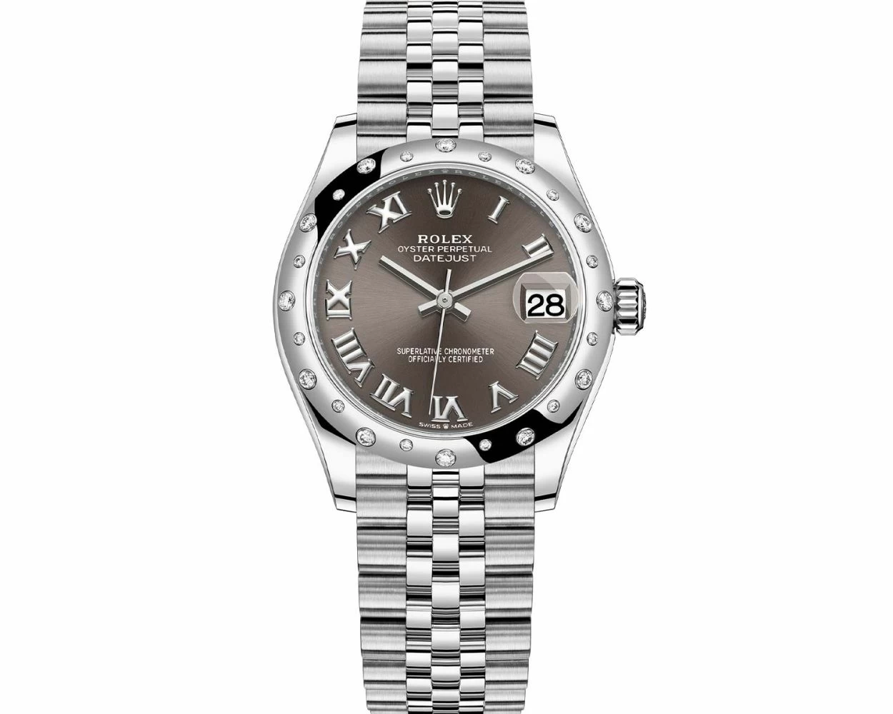 Buy Genuine Used Rolex Datejust 31 278344RBR Watch Dark Grey Dial SKU 7176