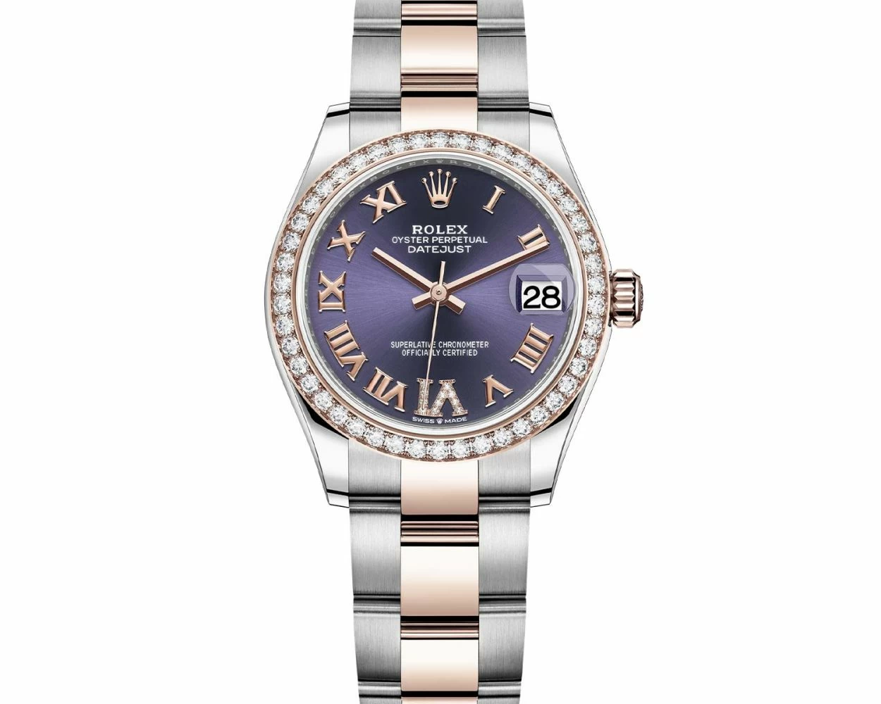 Lady datejust top 31 rose gold