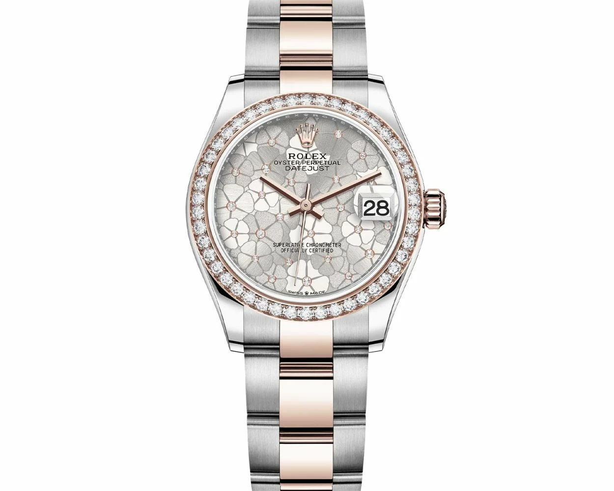 Rolex floral dial top