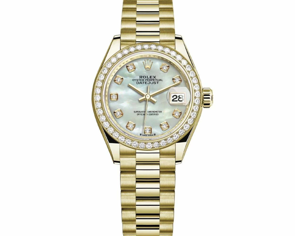 Buy Genuine Used Rolex Lady Datejust 28 279138RBR Watch Mother of Pearl Dial SKU 7841
