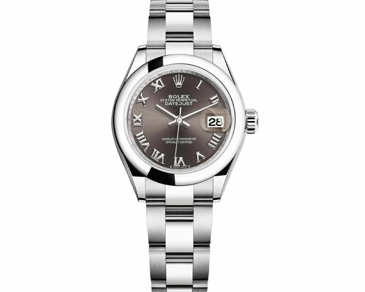 Buy Genuine Used Rolex Lady Datejust 28 279160 Watch Dark Grey Dial SKU 7644