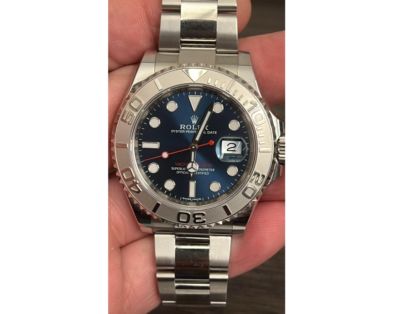 Rolex online 116622 blue
