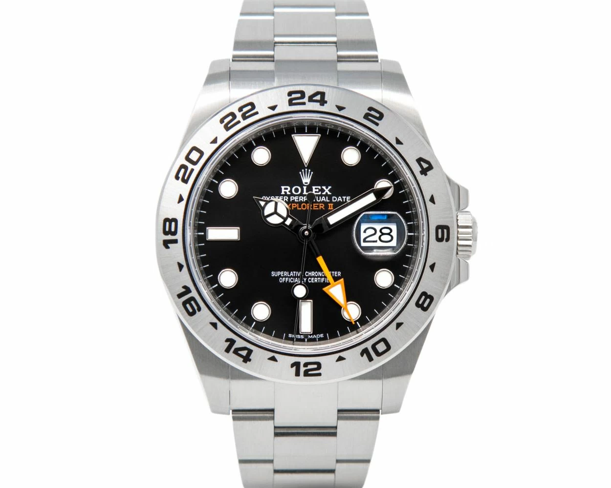 Buy Genuine Used Rolex Explorer II 216570 Watch - Black Dial | SKU