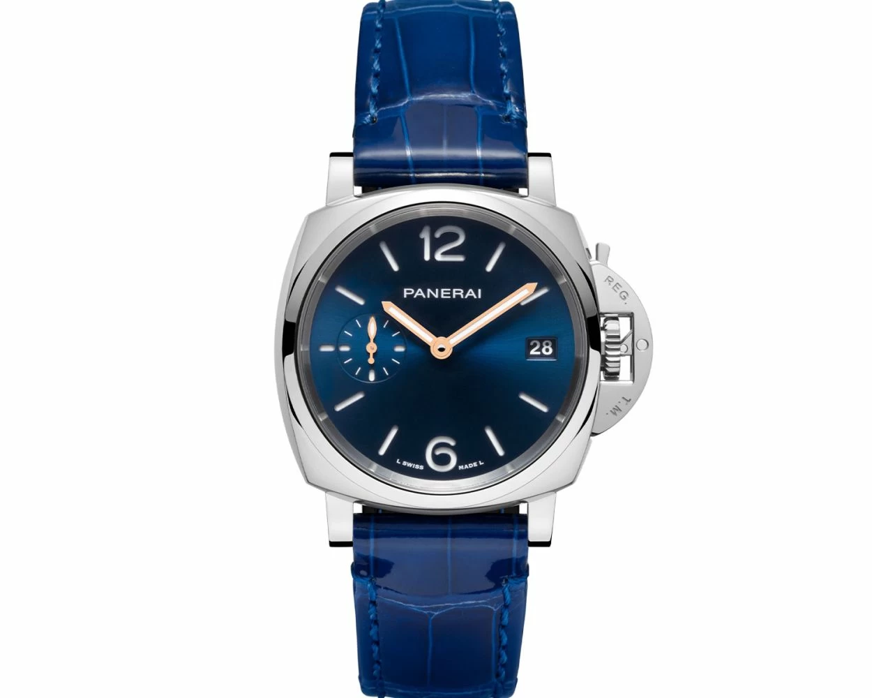 Panerai luminor due blue shop